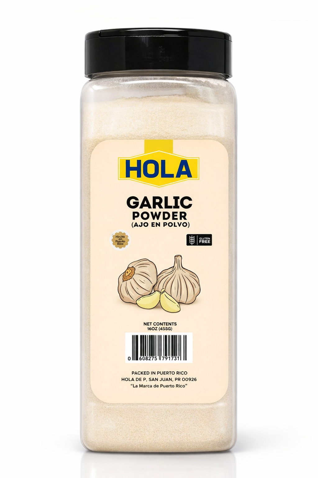 HOLA Garlic Powder 16oz
