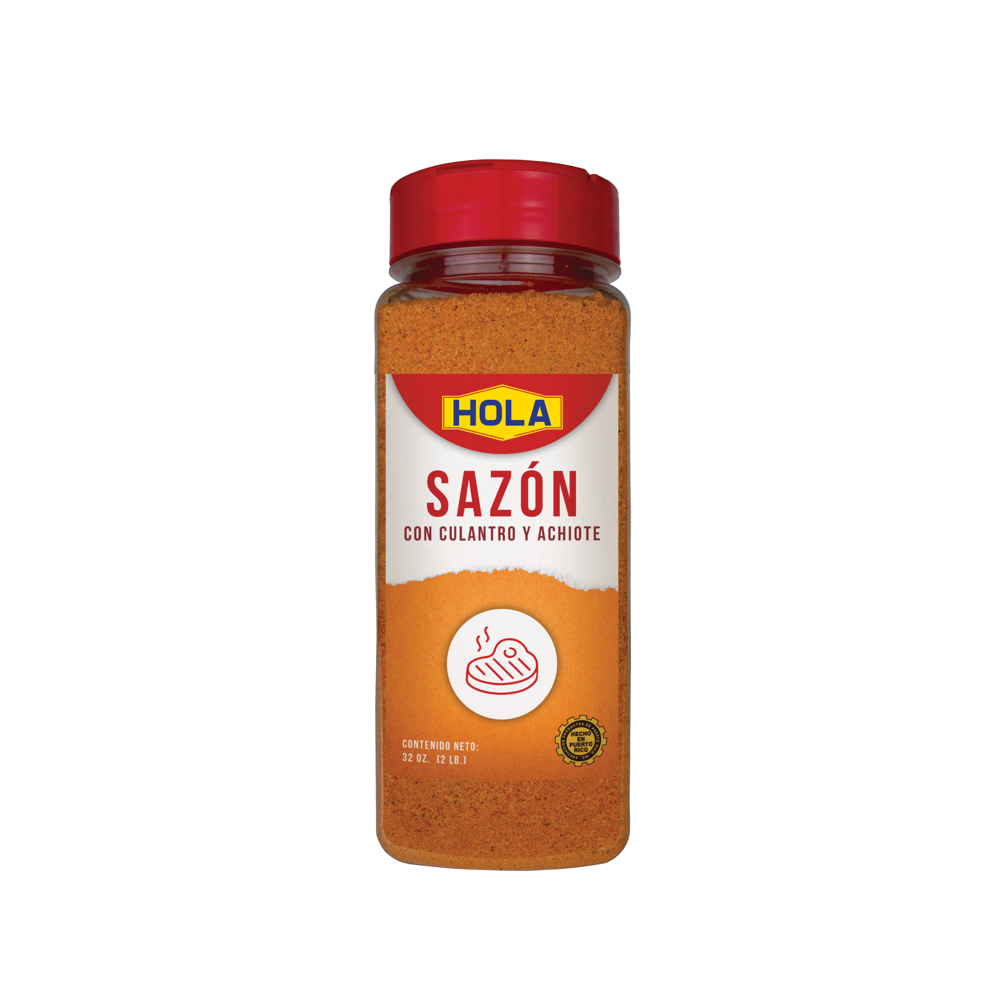 SAZÓN HOLA 32oz No Red 40