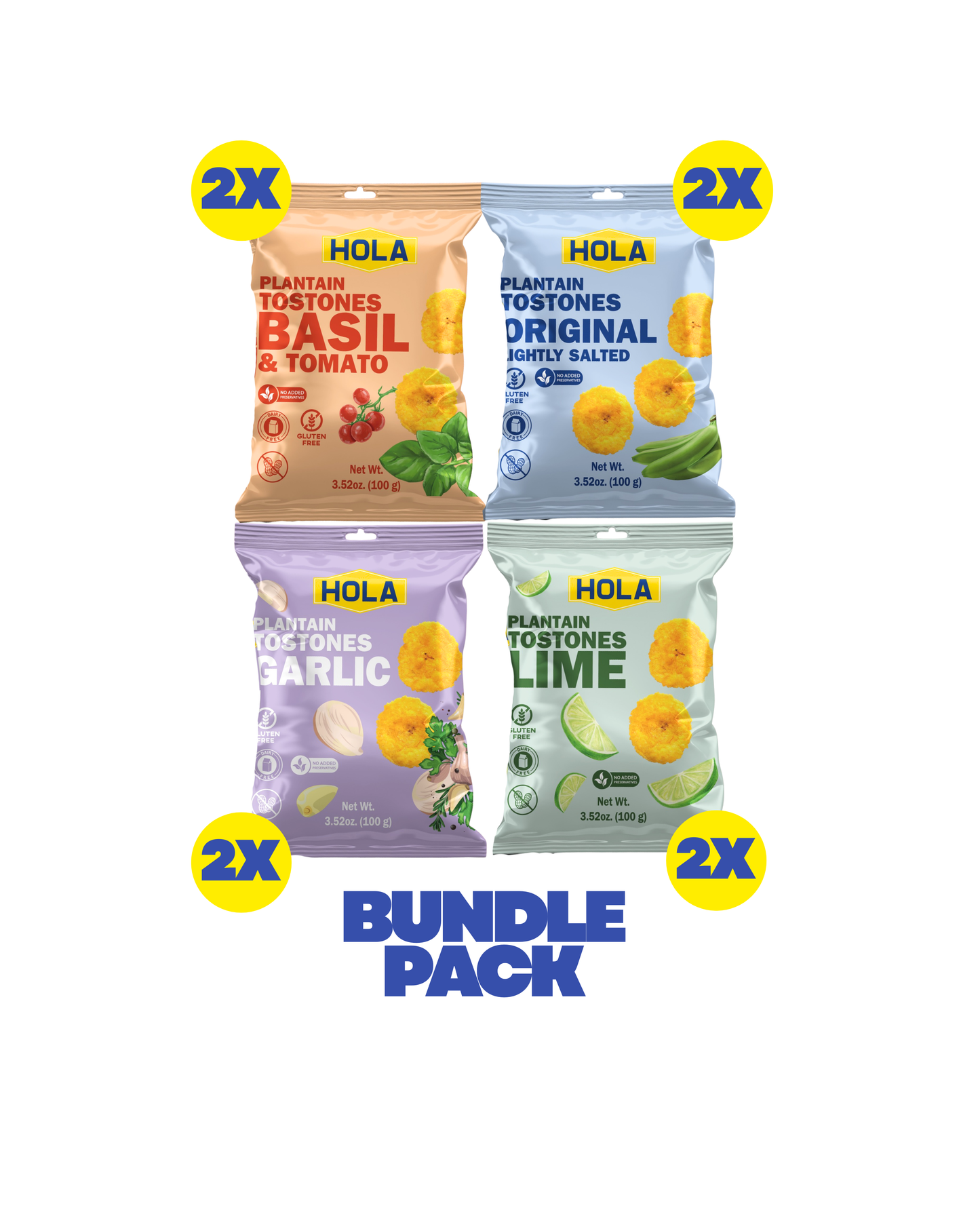 Tostones HOLA Bundle 10Pack