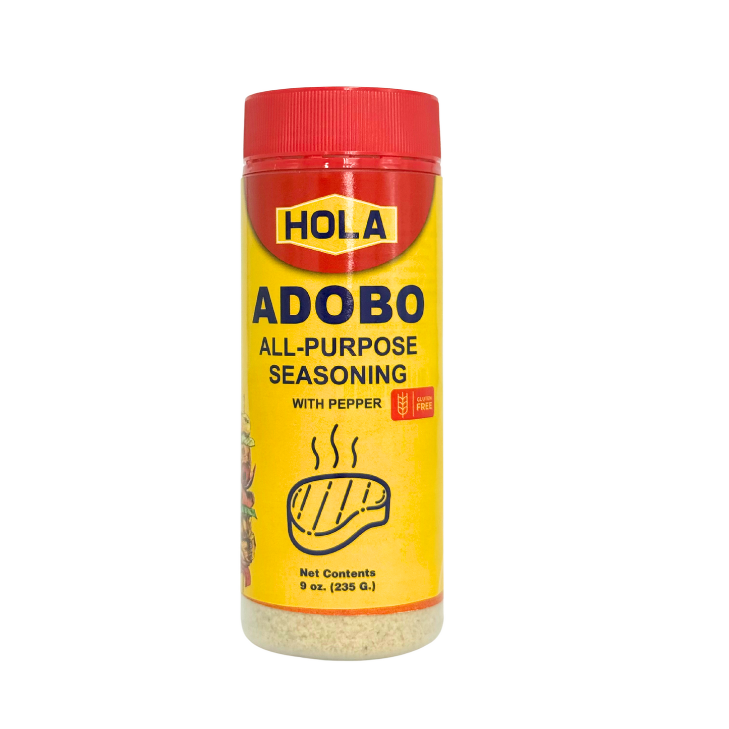 Adobo HOLA 9oz NO MSG + Turmeric
